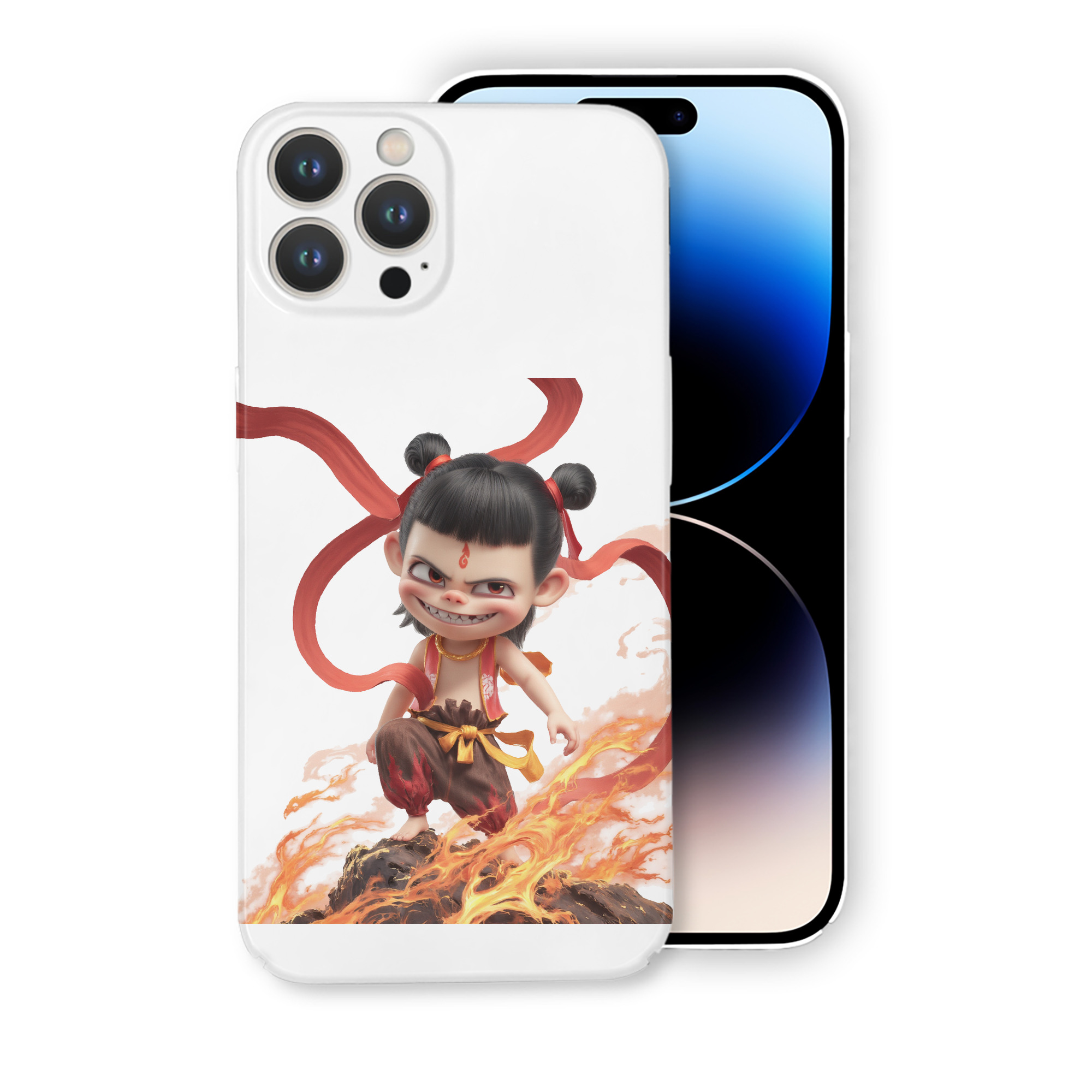 （画像用） Ne Zha 2 ナタ 魔童の大暴れ 【iPhone 14シリーズ対応】ハードケース